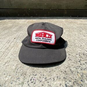 Vintage MBCI snap back hat